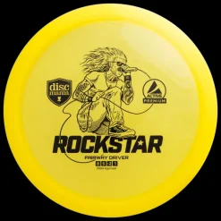 Active Premium Driver Rockstar Yellow, driver frisbeegolf - Discgolf - Active Premium Driver Rockstar Yellow, driver frisbeegolf