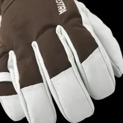 Alpine Glove Army leather Heli ski - 5 finger 24/25, skid- och snowboardhandske, unisex - Skidhandskar - Alpine Glove Army leather Heli ski - 5 finger 24/25, skid- och snowboardhandske, unisex