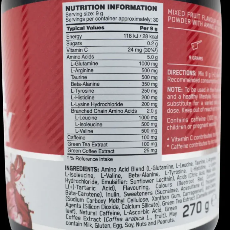 Amino Energy 270 g, aminosyratillskott, kosttillskott - Aminosyror - Amino Energy 270 g, aminosyratillskott, kosttillskott