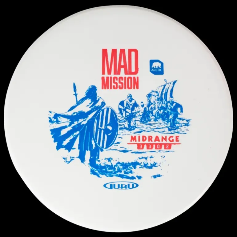 Arctic Line Midrange Mad Mission, 150-165g, midrange frisbeegolf - Discgolf - Arctic Line Midrange Mad Mission, 150-165g, midrange frisbeegolf