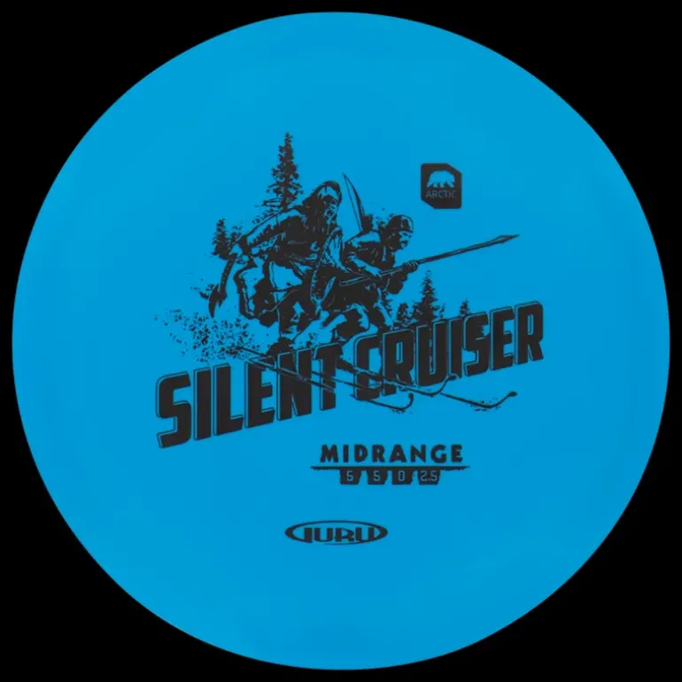 Arctic Line Midrange Silent Cruiser, 150-165g, midrange frisbeegolf - Discgolf - Arctic Line Midrange Silent Cruiser, 150-165g, midrange frisbeegolf