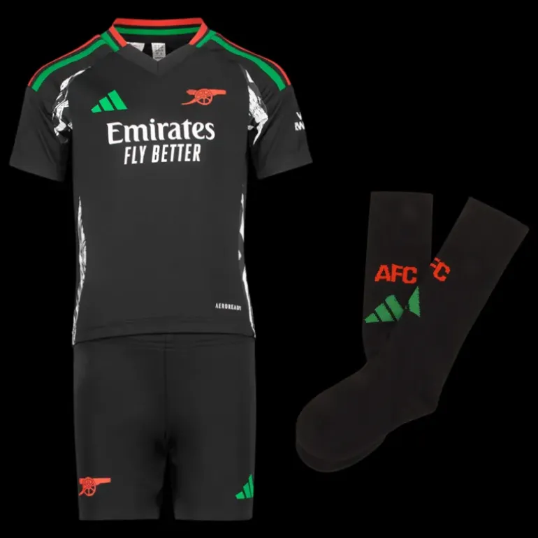 Arsenal Away Mini, fotbollsställ, barn - Premier League - Arsenal Away Mini, fotbollsställ, barn