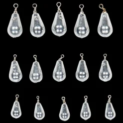 Assorted Teardrop Shot Lead Free, päronsänke - Diverse Fiskeutrustning - Assorted Teardrop Shot Lead Free, päronsänke