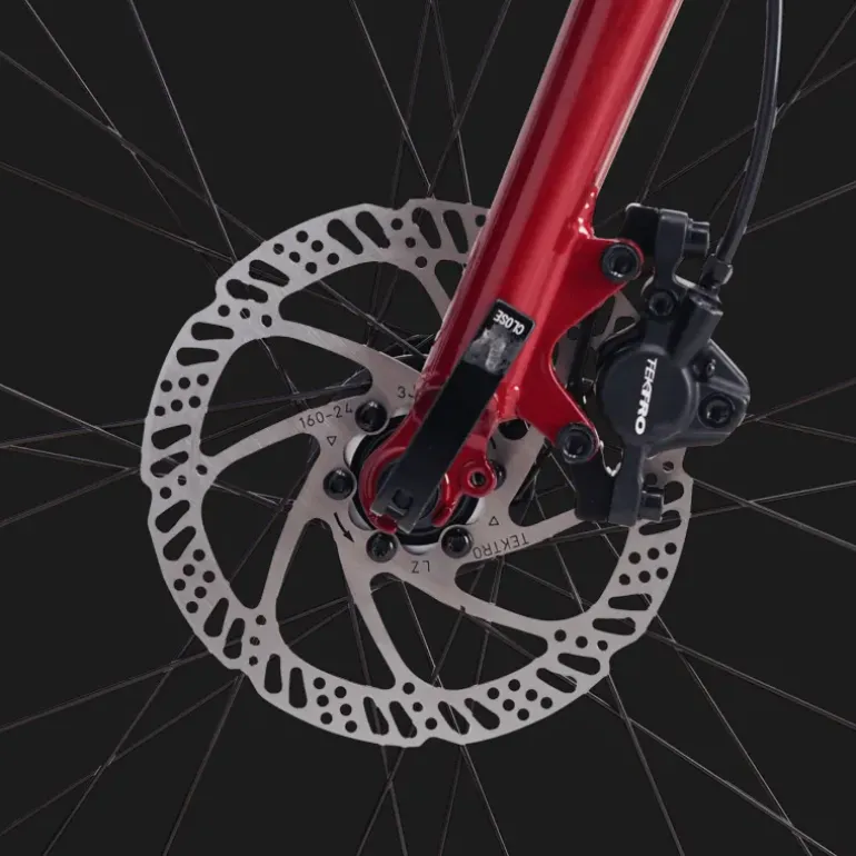 AX+ Scarlet Red 24, hybridcykel, herr - Hybridcykel - AX+ Scarlet Red 24, hybridcykel, herr