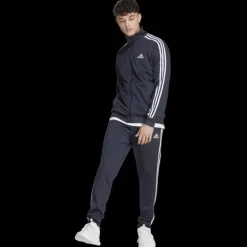 Basic 3-Stripes Tricot Tracksuit, joggingdress, herr - Fritidsbyxor - Basic 3-Stripes Tricot Tracksuit, joggingdress, herr
