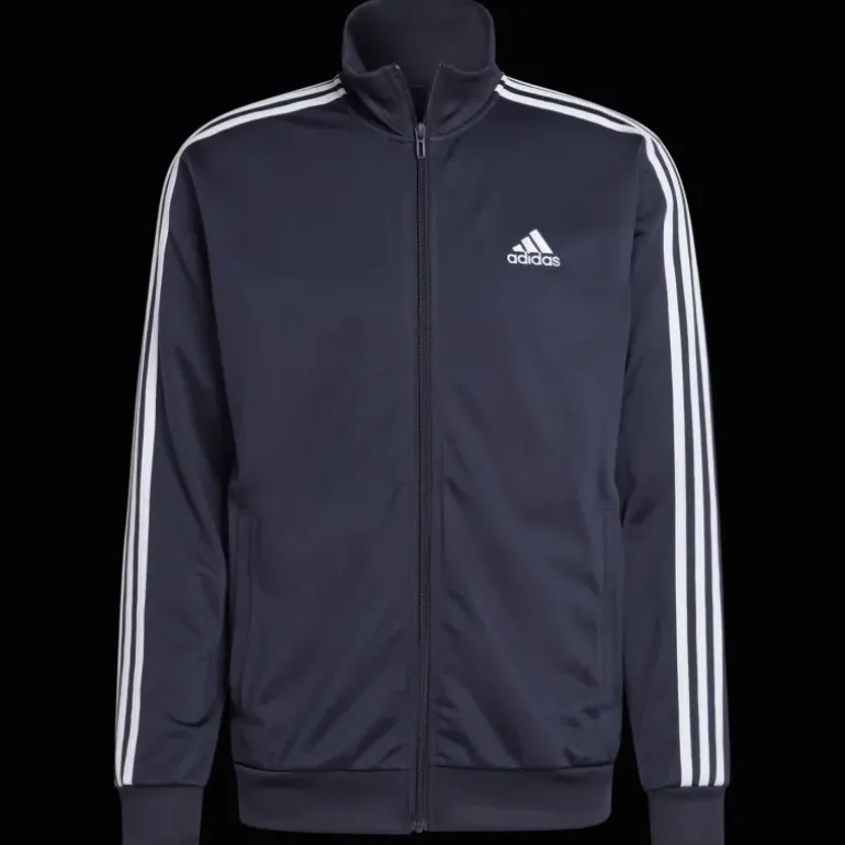 Basic 3-Stripes Tricot Tracksuit, joggingdress, herr - Fritidsbyxor - Basic 3-Stripes Tricot Tracksuit, joggingdress, herr