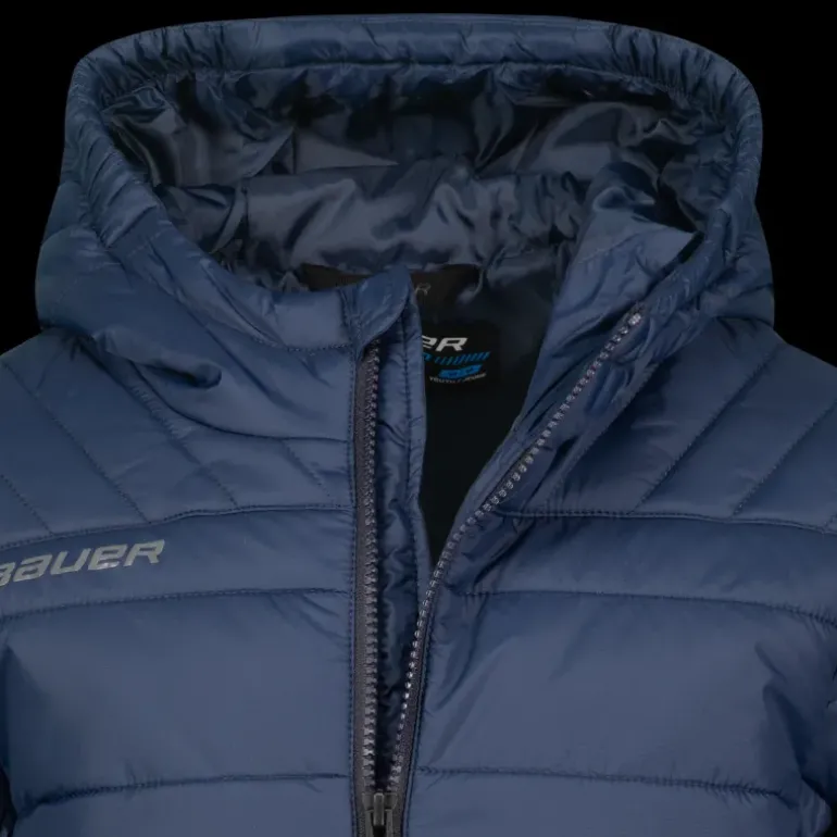 Bauer Supreme Hooded Puffer Jkt -Yth 23/24 - T-Shirts & Shorts - Bauer Supreme Hooded Puffer Jkt -Yth 23/24