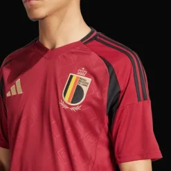 Belgium Home Jersey / EURO24, fotbollsdräkt, herr - Landslag - Belgium Home Jersey / EURO24, fotbollsdräkt, herr
