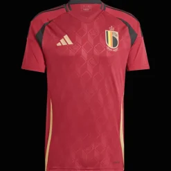 Belgium Home Jersey / EURO24, fotbollsdräkt, herr - Landslag - Belgium Home Jersey / EURO24, fotbollsdräkt, herr