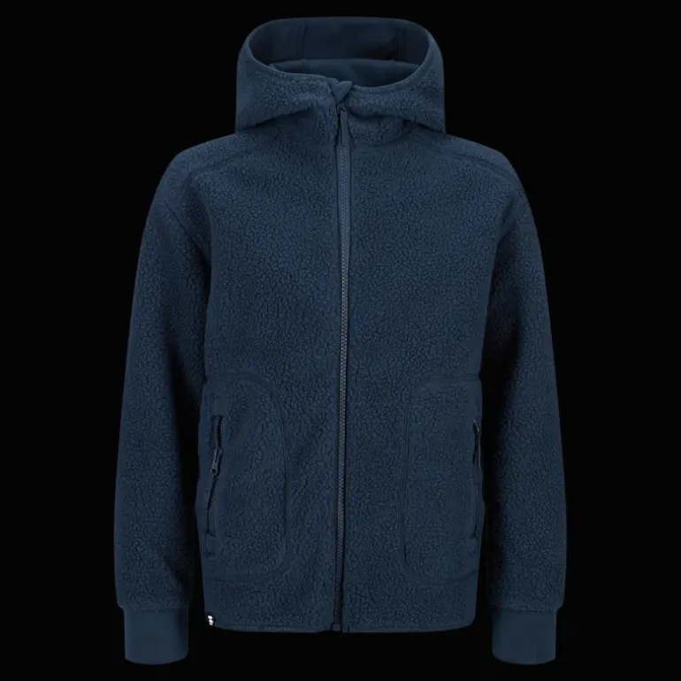 Branas Teddy Fleece Jacket, fleecejacka junior - Fleecetröjor - Branas Teddy Fleece Jacket, fleecejacka junior