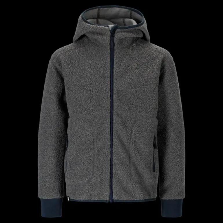Branas Teddy Fleece Jacket, fleecejacka junior - Fleecetröjor - Branas Teddy Fleece Jacket, fleecejacka junior