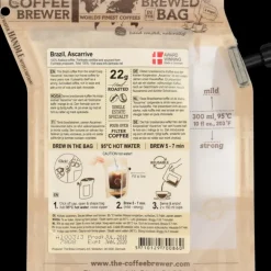 Brazil 2 Cup Coffee, Strong, Medium dark roast, snabbkaffe - Frystorkad Mat - Brazil 2 Cup Coffee, Strong, Medium dark roast, snabbkaffe