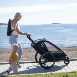 Breeze double (incl bicycle arm & stroller wheel), cykelvagn, barnvagn, joggingvagn - Vagnar - Breeze double (incl bicycle arm & stroller wheel), cykelvagn, barnvagn, joggingvagn
