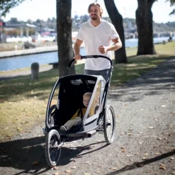 Breeze double (incl bicycle arm & stroller wheel), cykelvagn, barnvagn, joggingvagn - Vagnar - Breeze double (incl bicycle arm & stroller wheel), cykelvagn, barnvagn, joggingvagn