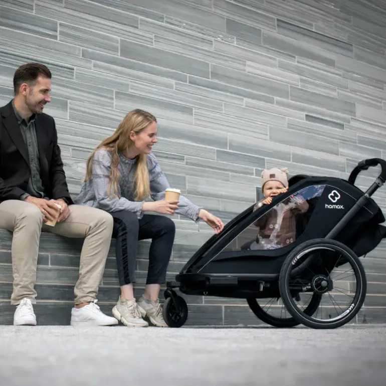 Breeze double (incl bicycle arm & stroller wheel), cykelvagn, barnvagn, joggingvagn - Vagnar - Breeze double (incl bicycle arm & stroller wheel), cykelvagn, barnvagn, joggingvagn