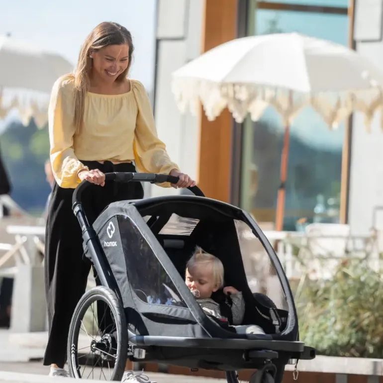 Breeze double (incl bicycle arm & stroller wheel), cykelvagn, barnvagn, joggingvagn - Vagnar - Breeze double (incl bicycle arm & stroller wheel), cykelvagn, barnvagn, joggingvagn