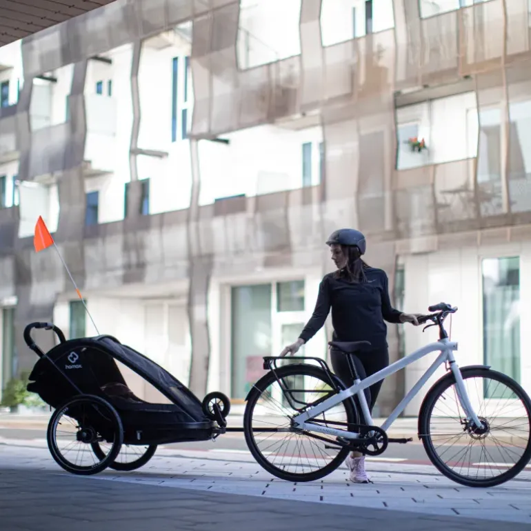 Breeze double (incl bicycle arm & stroller wheel), cykelvagn, barnvagn, joggingvagn - Vagnar - Breeze double (incl bicycle arm & stroller wheel), cykelvagn, barnvagn, joggingvagn