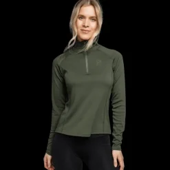 Brushed Halfzip, träningströja, dam - Träningströjor - Brushed Halfzip, träningströja, dam