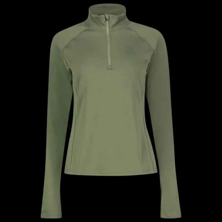 Brushed Halfzip, träningströja, dam - Träningströjor - Brushed Halfzip, träningströja, dam