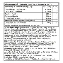 Challenger (Raspberry (220g), pre-workout-pulver - Pre-Workout - Challenger (Raspberry (220g), pre-workout-pulver