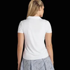 Cloudspun Piped Short-Sleeve Polo, pikétröja, golf, dam - Golfpikeer - Cloudspun Piped Short-Sleeve Polo, pikétröja, golf, dam
