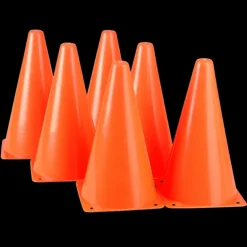 Cone 6-pack, koner för träning - Fotbollstillbehör - Cone 6-pack, koner för träning