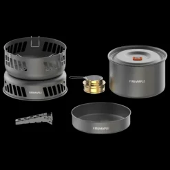 Cooking Kit W/Alchol Burner, stormkök med spritbrännare - Stormkök & Brännare - Cooking Kit W/Alchol Burner, stormkök med spritbrännare