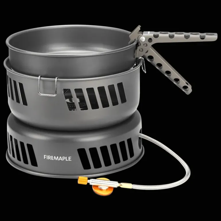 Cooking Kit W/gas Burner, stormkök med gasbrännare - Stormkök & Brännare - Cooking Kit W/gas Burner, stormkök med gasbrännare