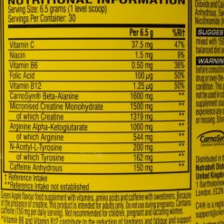 C4 Original Green Apple, pre-workout-pulver - Pre-Workout - C4 Original Green Apple, pre-workout-pulver