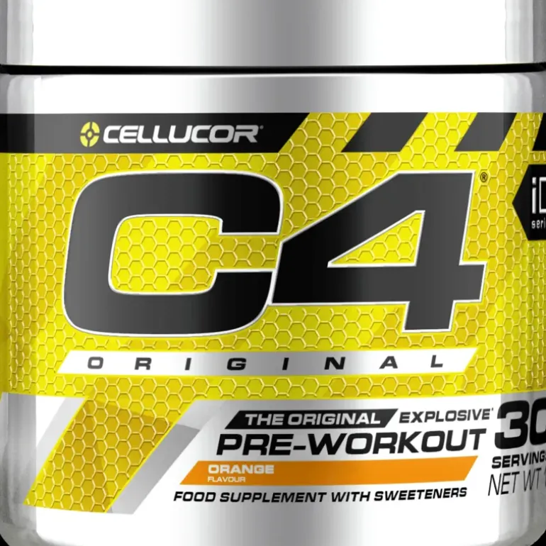C4 Original Orange, pre-workout-pulver - Pre-Workout - C4 Original Orange, pre-workout-pulver