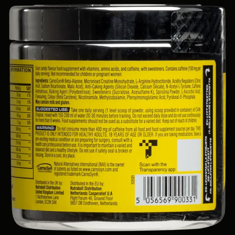 C4 Original Sour Batch Bros, pre-workout-pulver - Pre-Workout - C4 Original Sour Batch Bros, pre-workout-pulver
