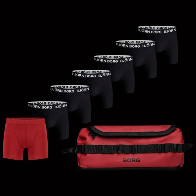 Cotton Stretch Boxer + Wash Bag, boxer, herr - Kalsonger - Cotton Stretch Boxer + Wash Bag, boxer, herr