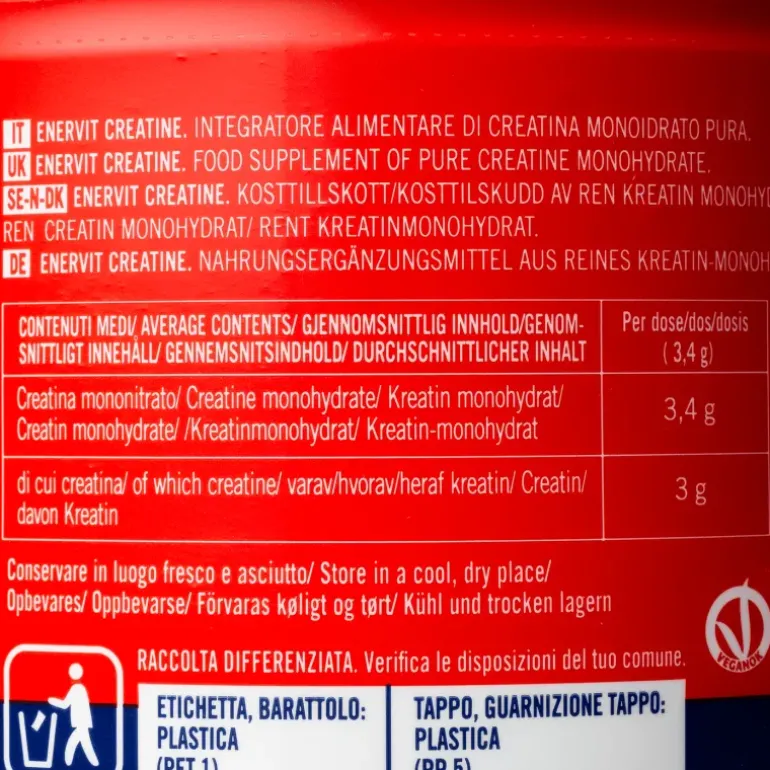 Creatine, kosttillskott - Prestationshöjare - Creatine, kosttillskott