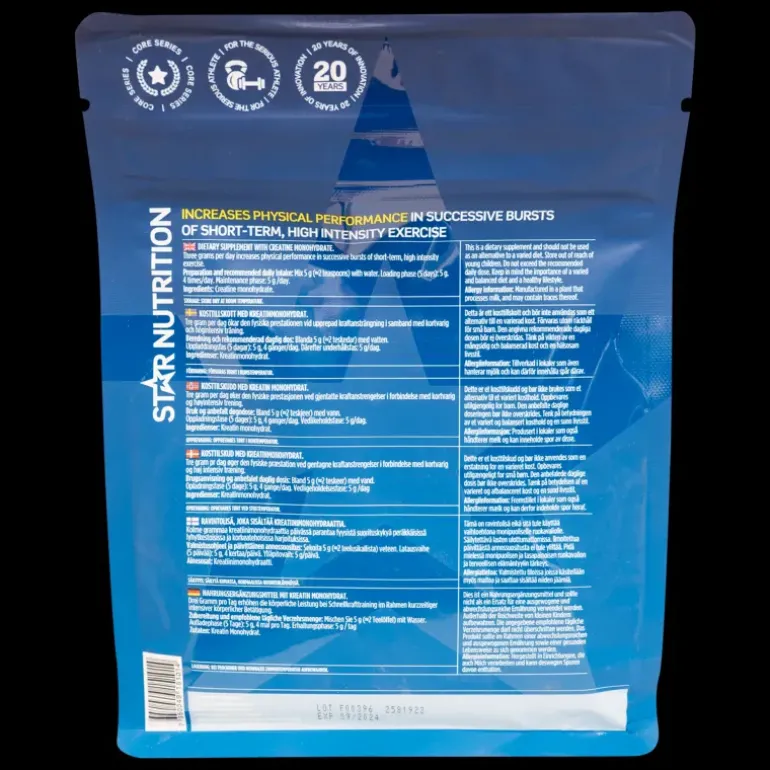 Creatine Monohydrate, 500 g, kreatinmonohydrat, kosttillskott - Gainer - Creatine Monohydrate, 500 g, kreatinmonohydrat, kosttillskott