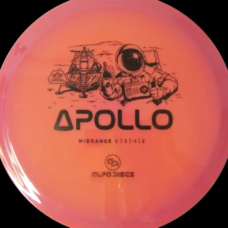 Crystal Line Midrange Apollo, 173-180 g, midrange frisbeegolf - Discgolf - Crystal Line Midrange Apollo, 173-180 g, midrange frisbeegolf