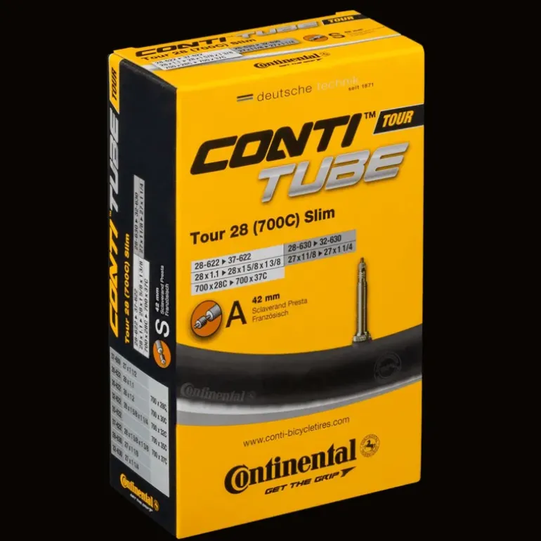 Cykelslang Conti Tour 28'' Slim Presta slang - Cykelslang - Cykelslang Conti Tour 28'' Slim Presta slang