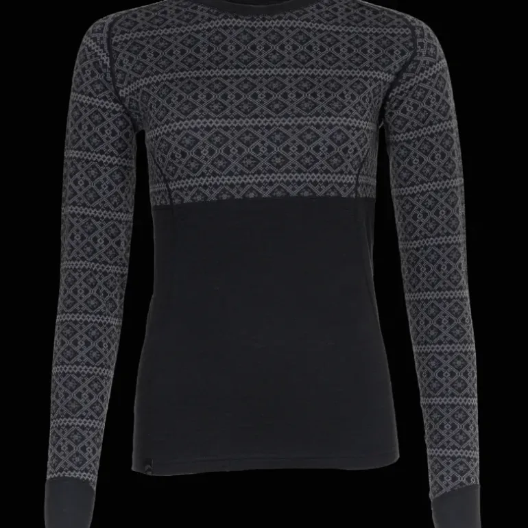 Dalen 2-layer wool Roundneck, ulltröja, dam - Överdelar Ull Dam - Dalen 2-layer wool Roundneck, ulltröja, dam