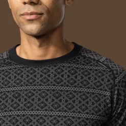 Dalen 2-layer Wool Roundneck, ulltröja, herr - Överdelar Ull Herr - Dalen 2-layer Wool Roundneck, ulltröja, herr