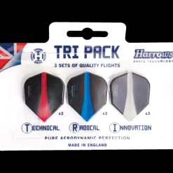 Dart Flights Retina Tri Pack 9 pcs, tillbehör till dartpilar - Dart - Dart Flights Retina Tri Pack 9 pcs, tillbehör till dartpilar