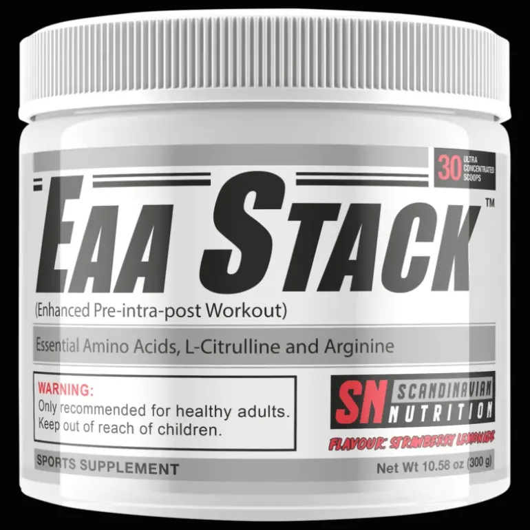 EAA Stack (Strawberry Lemonade (300g), sportdryck - Aminosyror - EAA Stack (Strawberry Lemonade (300g), sportdryck