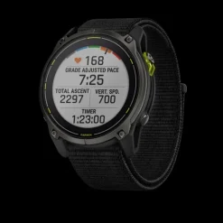 Enduro 3 – 51 mm, Solar, Sapphire, Carbon Gray DLC Ti, ultrafit Nylon Strap, smartklocka, unisex - Pulsklocka - Enduro 3 – 51 mm, Solar, Sapphire, Carbon Gray DLC Ti, ultrafit Nylon Strap, smartklocka, unisex