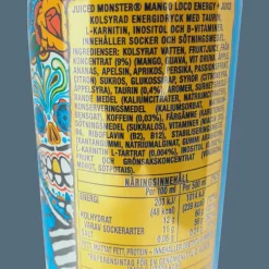 Energi Mango Loco, energidryck - Energidryck - Energi Mango Loco, energidryck