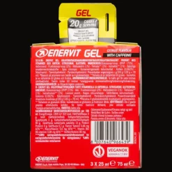 E.sport Gel 3-pack Citrus W/ Caff 3x25ml, gel - Gels - E.sport Gel 3-pack Citrus W/ Caff 3x25ml, gel