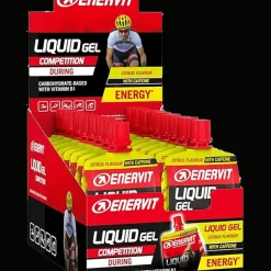 E.Sport Liquid Gel Competition Citrus With Caffeine 60Ml x 18, energigel - Gels - E.Sport Liquid Gel Competition Citrus With Caffeine 60Ml x 18, energigel