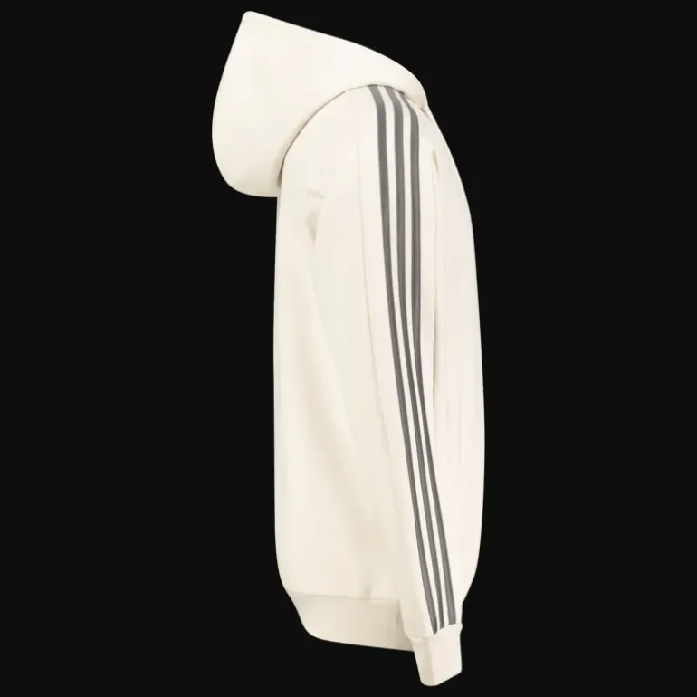 Essential Fleece 3-Stripes Full Zip, hoodie, herr - Hoodtröjor - Essential Fleece 3-Stripes Full Zip, hoodie, herr