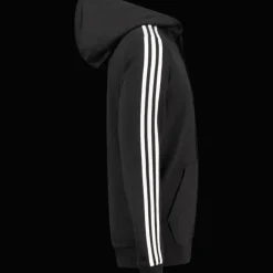 Essential French Terry 3-Stripes Full-Zip Hoodie, huvjacka herr - Hoodtröjor - Essential French Terry 3-Stripes Full-Zip Hoodie, huvjacka herr