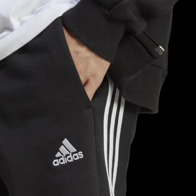 Essentials French Terry 3-Stripes Shorts, shorts, herr - Fritidsshorts - Essentials French Terry 3-Stripes Shorts, shorts, herr