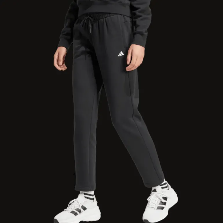 Essential Small Logo Feel Cozy Open Hem Pant, joggingbyxor, dam - Fritidsbyxor - Essential Small Logo Feel Cozy Open Hem Pant, joggingbyxor, dam