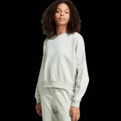 Essentials Small Logo Feel Cozy Sweatshirt, collegetröja, dam - Fritidströjor - Essentials Small Logo Feel Cozy Sweatshirt, collegetröja, dam