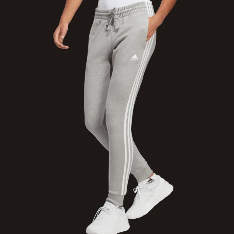 Essentials 3-Stripes French Terry Cuffed Pant, joggingbyxor dam - Fritidsbyxor - Essentials 3-Stripes French Terry Cuffed Pant, joggingbyxor dam
